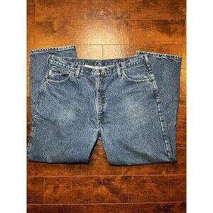 Vintage Carhartt Traditional Flannel Lined Straight Lg Jeans 42x32 Workwear